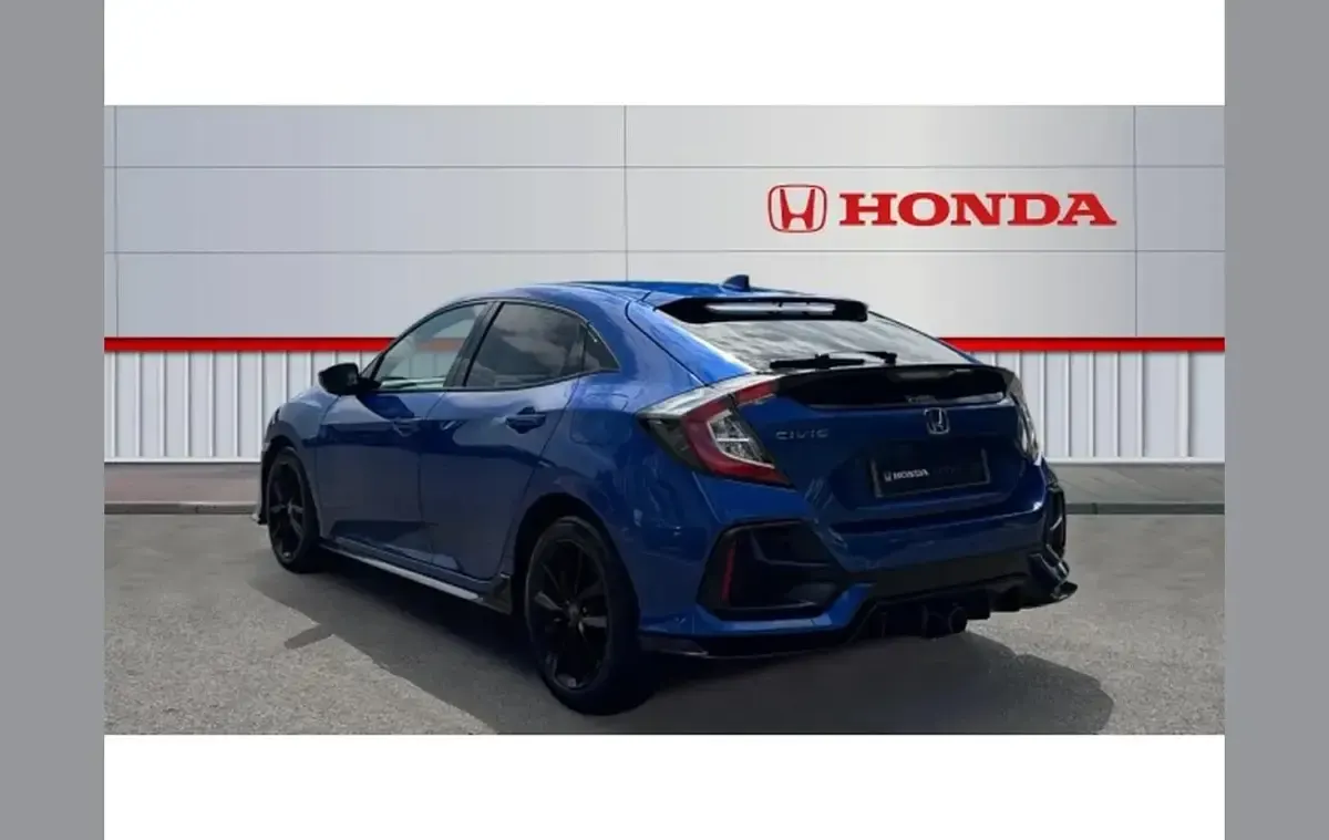 Used Honda Civic Sport 182 HP (133 kW) 2021 Blue Hatchback