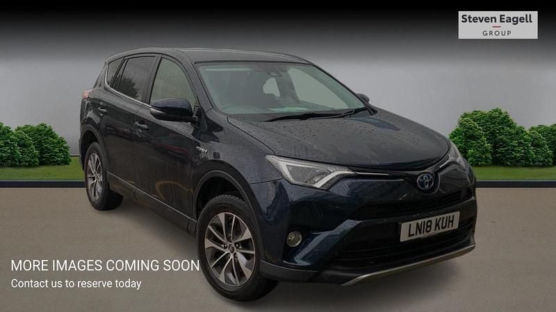 Blue Used 2018 Toyota RAV4 Hybrid SUV | £15,519 (Super price) - Image 1/4