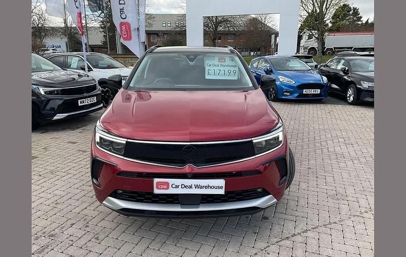 Used Vauxhall Grandland X Ultimate 128 HP (94 kW) 2023 Red SUV