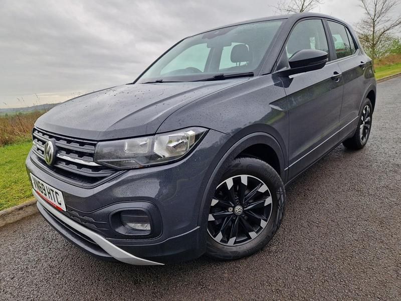 Used VW T-Cross S 95 HP (69 kW) 2019 Grey SUV