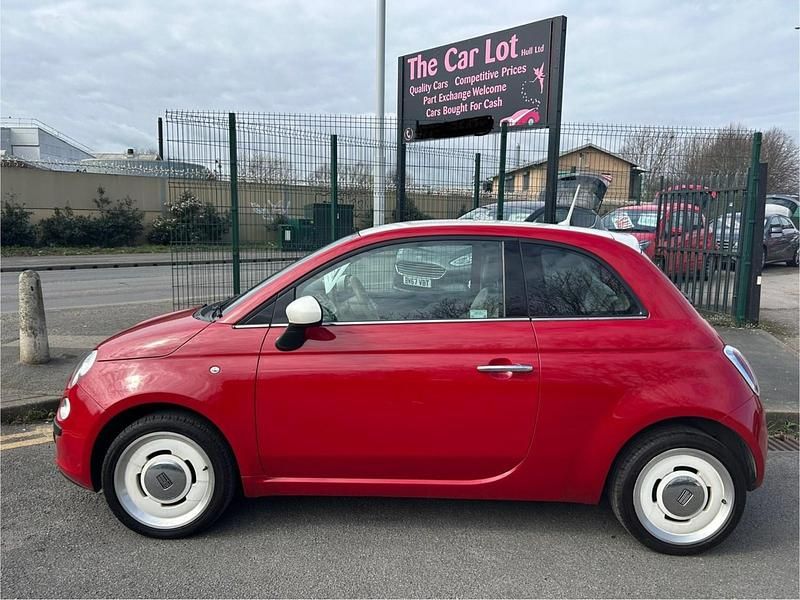 Used Fiat 500 69 HP (50 kW) 2015 Red Hatchback