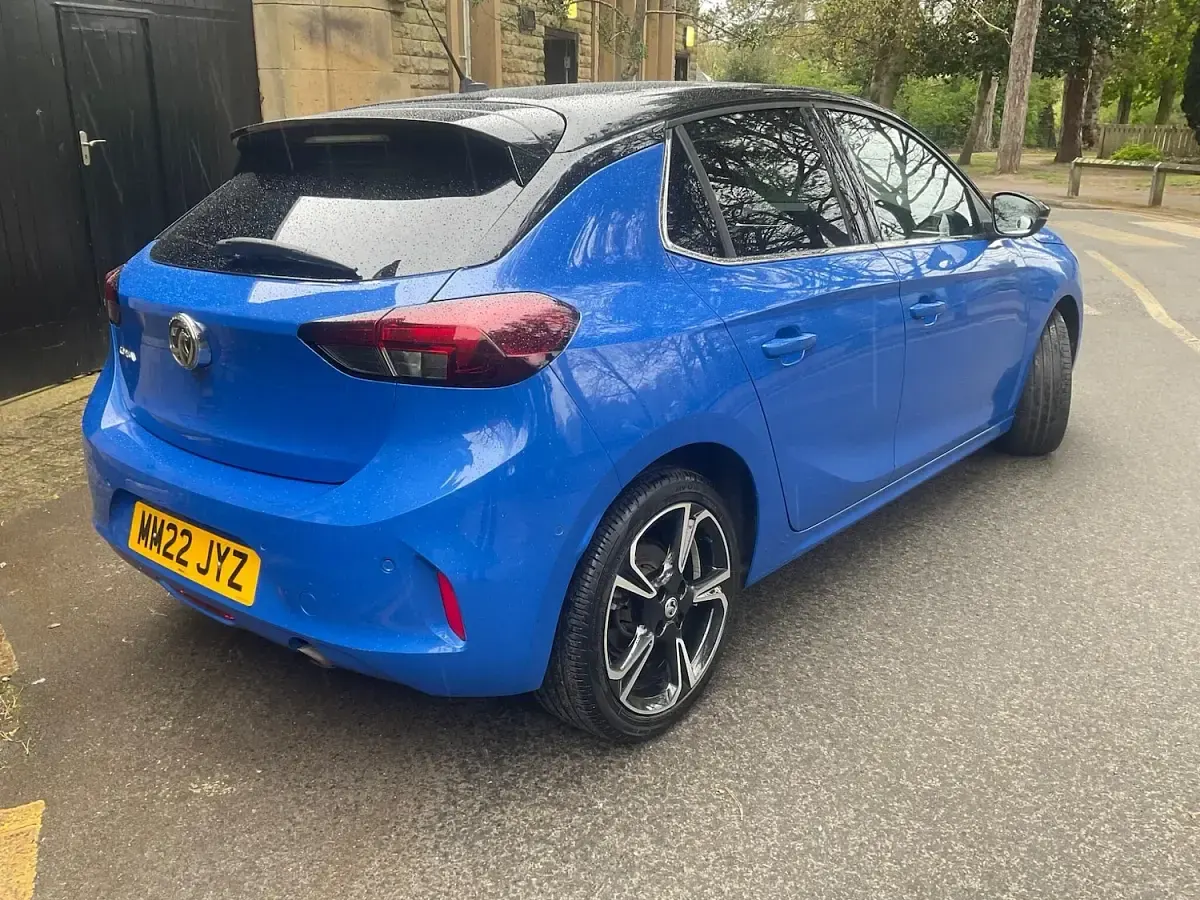 Used Vauxhall Corsa Edition 102 HP (75 kW) 2022 Blue Hatchback