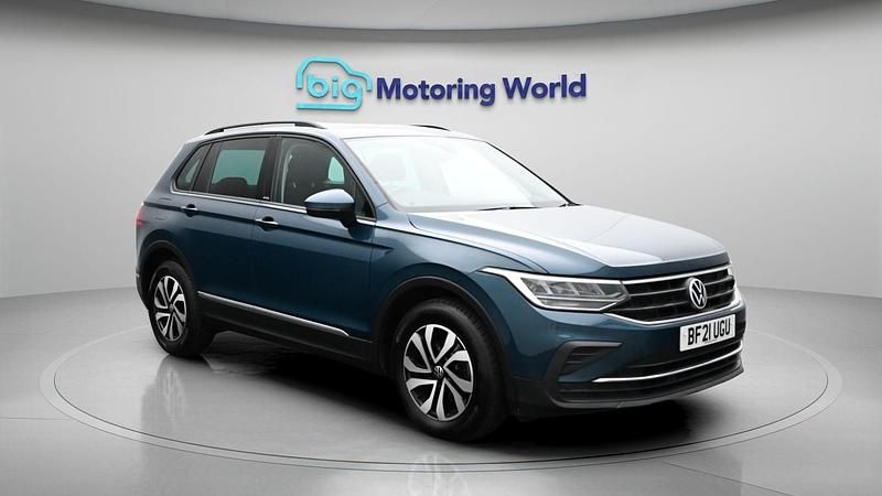 Used VW Tiguan Active 131 HP (96 kW) 2021 Blue SUV