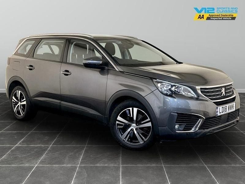 Grey Used 2018 Peugeot 5008 Active MPV | £10,295 (Fair price) - Image 1/2