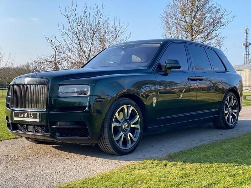 Used Rolls Royce Cullinan 571 HP (419 kW) 2020 Green SUV