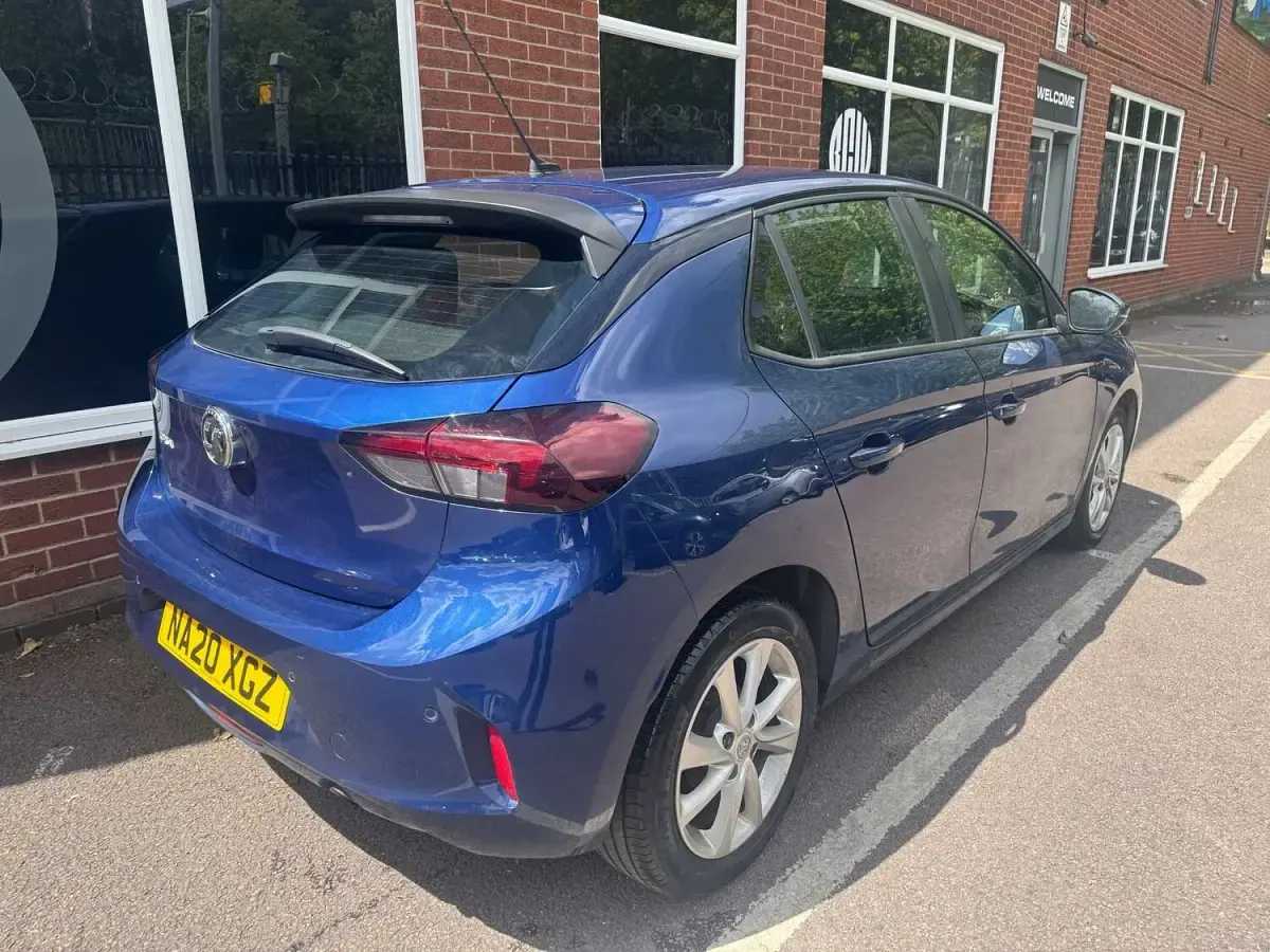 Used Vauxhall Corsa 75 HP (55 kW) 2020 Blue Hatchback