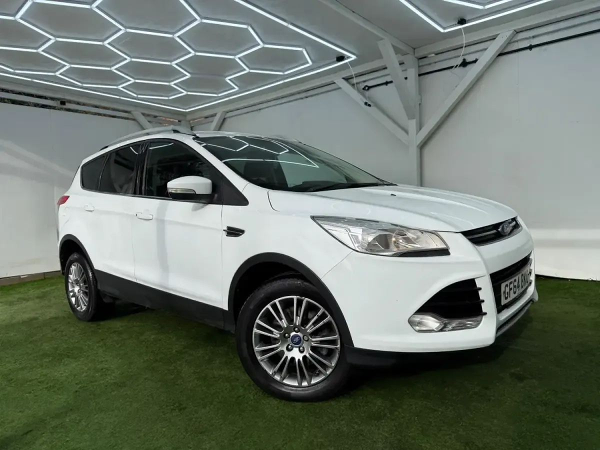 Second-hand Ford Kuga Titanium 163 CP (119 kW) 2014 Alb SUV