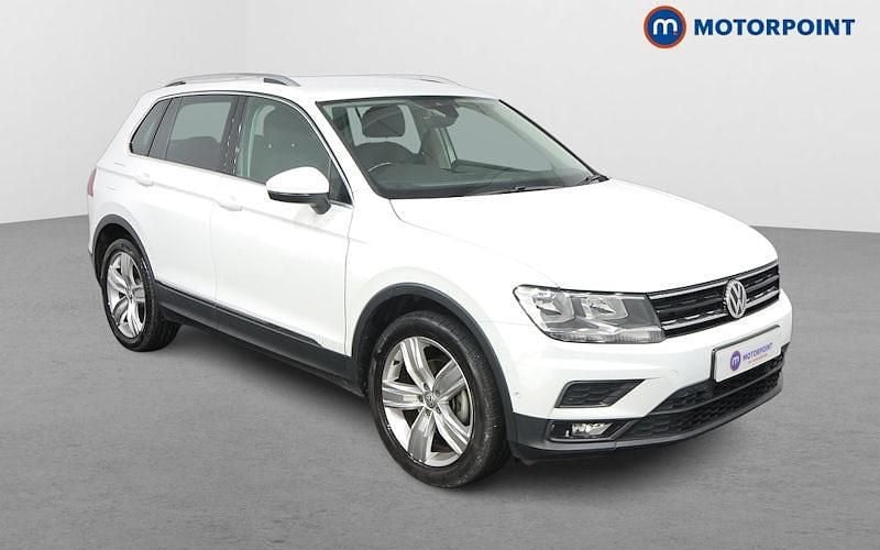 White Used 2020 VW Tiguan Match SUV | £18,599 (Fair price) - Image 1/4
