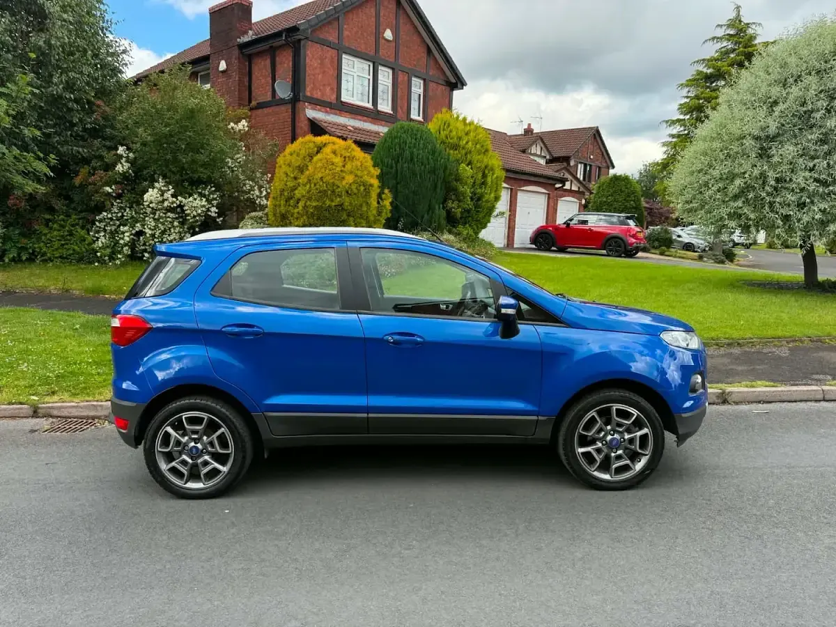 Used Ford Ecosport Titanium 2016 Blue SUV