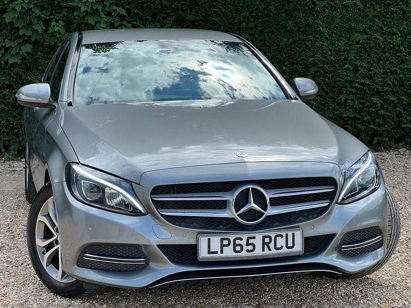 Silver Used 2015 Mercedes C200 Sedan | £10,497 (Fair price) - Image 1/4