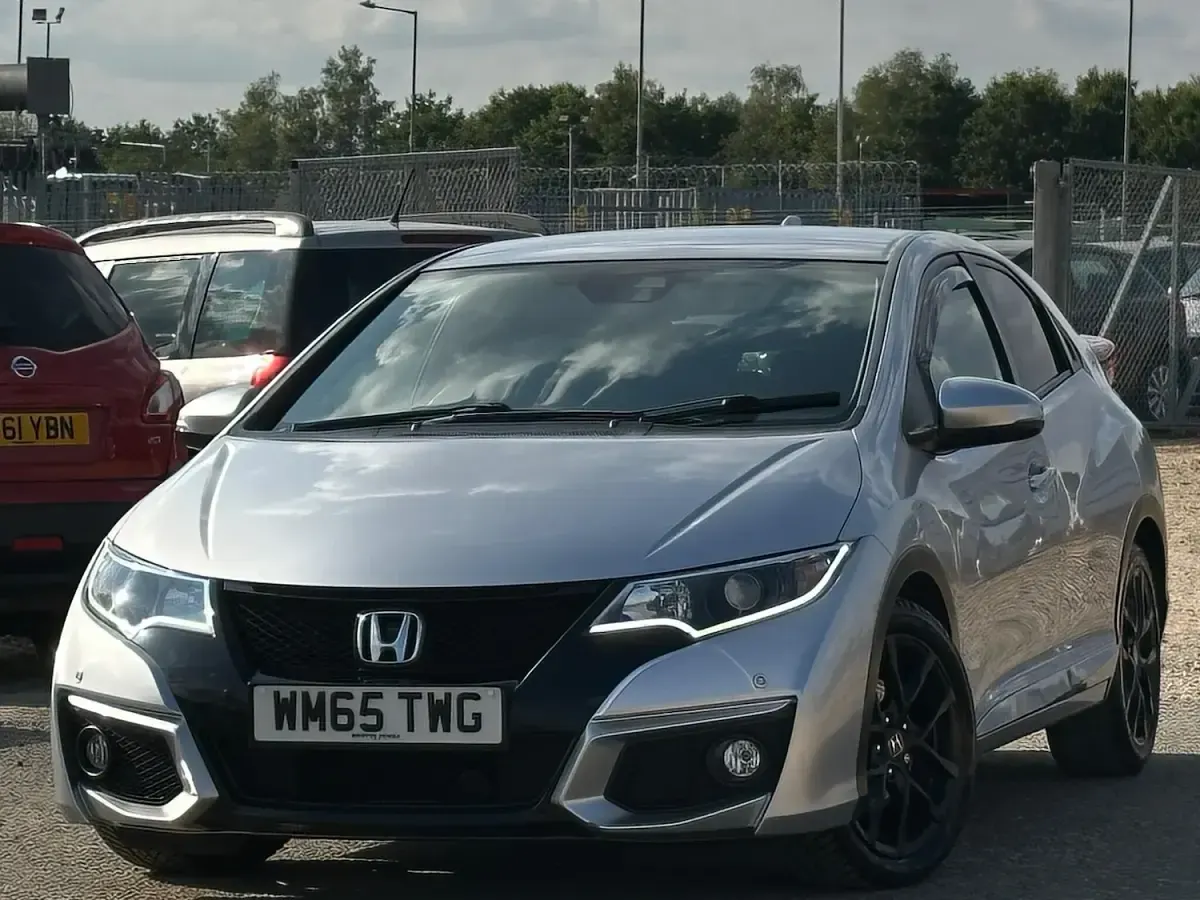Used Honda Civic Sport 2015 Silver Hatchback