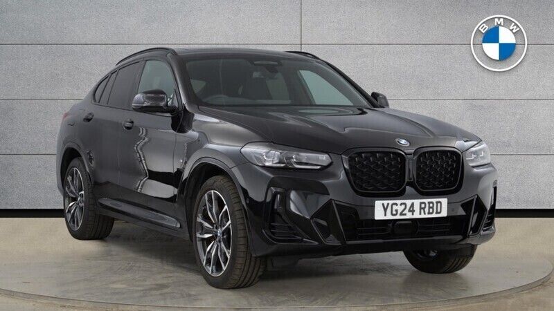 Black Used 2024 BMW X4 M Sport SUV | £50,995 (Good price) - Image 1/4