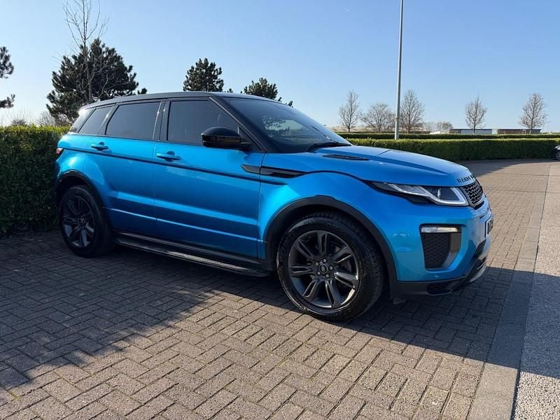 Begagnad Land Rover Range Rover evoque Landmark 2018 Blå Kombi