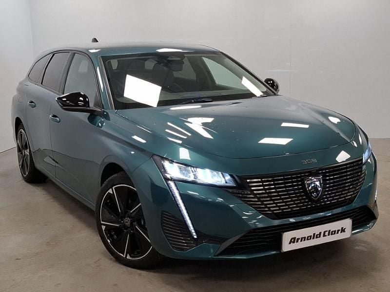 Blue Used 2024 Peugeot e-308 Allure Hatchback | £22,998 (A bit pricey) - Image 1/4
