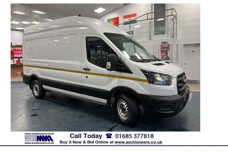 Used Ford Transit 130 HP (95 kW) 2022 White Van