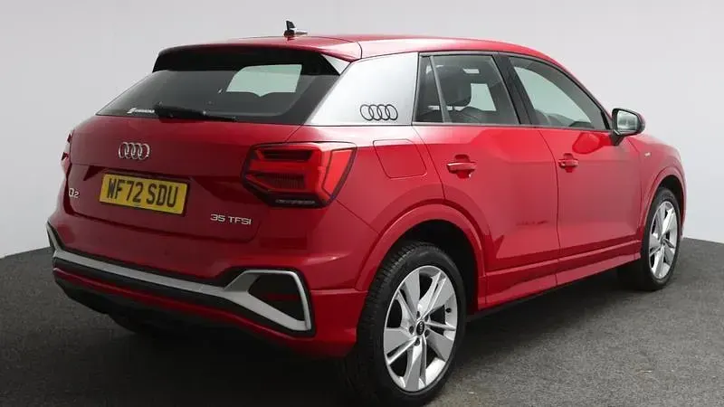 Used Audi Q2 S-Line 150 HP (110 kW) 2022 Red SUV