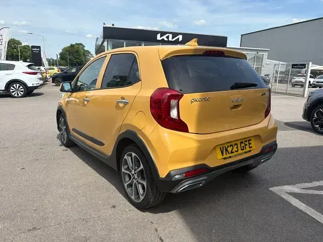 Used Kia Picanto X-Line 2023 Yellow Hatchback