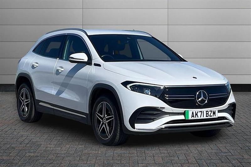Used Mercedes EQA250 AMG line 139 kW (190 HP) 2022 Digital white SUV