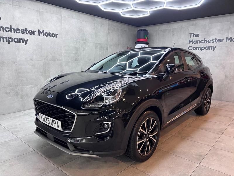 Black Used 2023 Ford Puma Titanium Hatchback | £11,399 (Good price) - Image 1/4