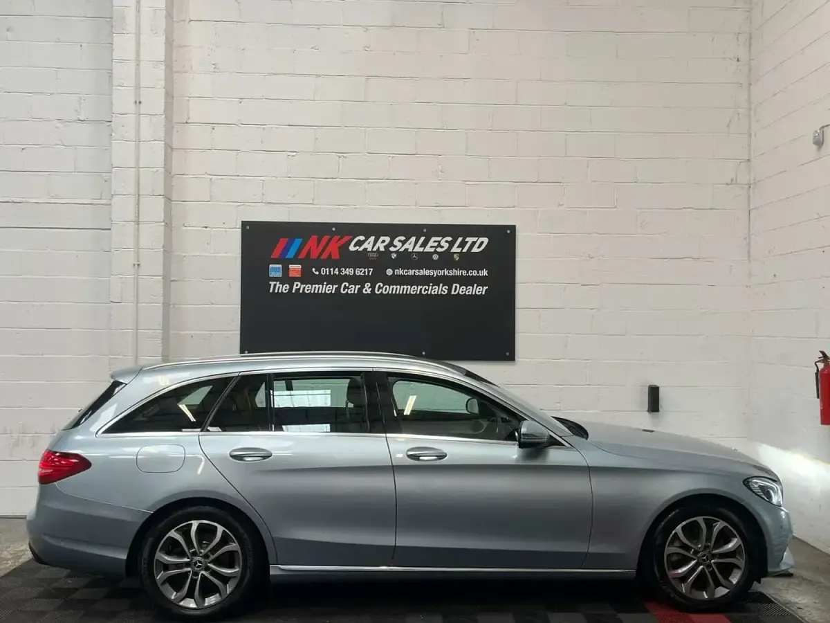 Used Mercedes C220 167 HP (122 kW) 2018 Silver Estate