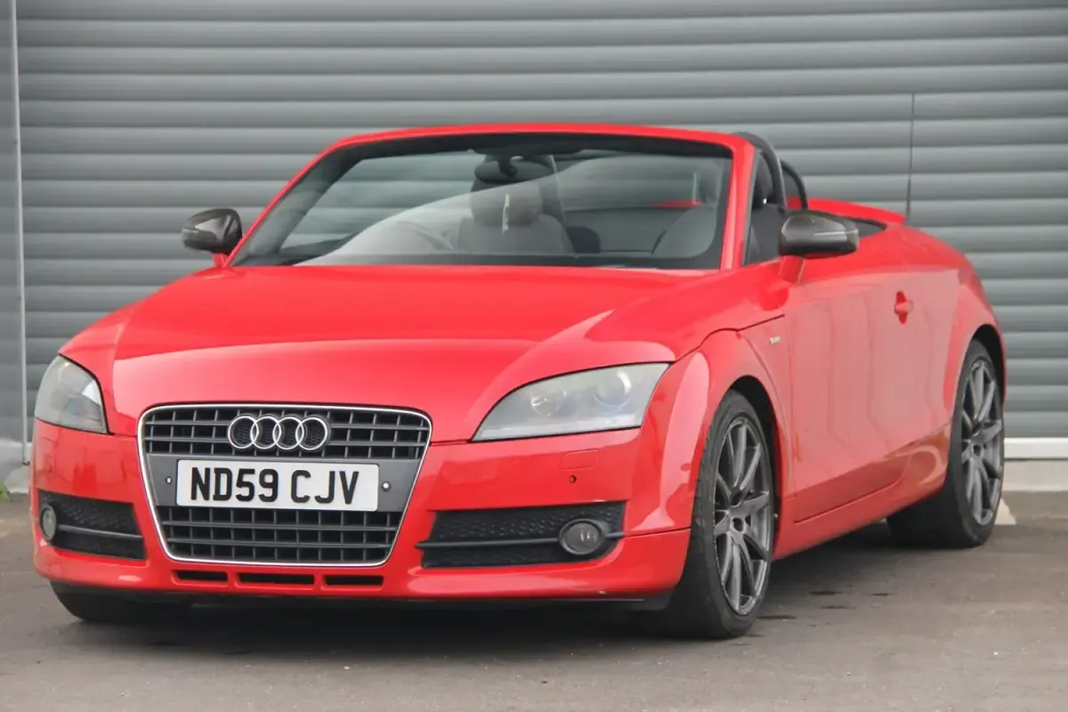 Używany Audi TT 160 KM (117 kW) 2009 Czerwony Coupe