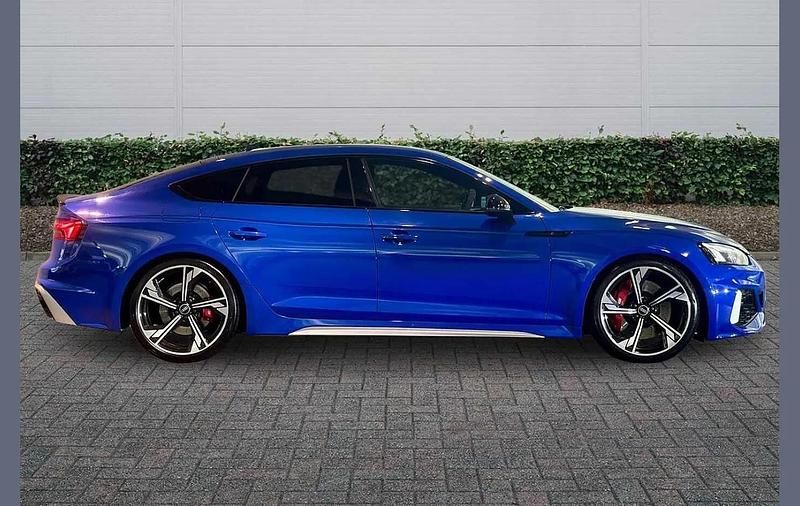 Used Audi RS5 Advanced 444 HP (326 kW) 2021 Blue Coupe