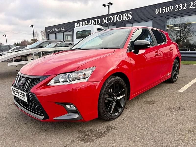 Used Lexus CT200h 2020 Red Hatchback