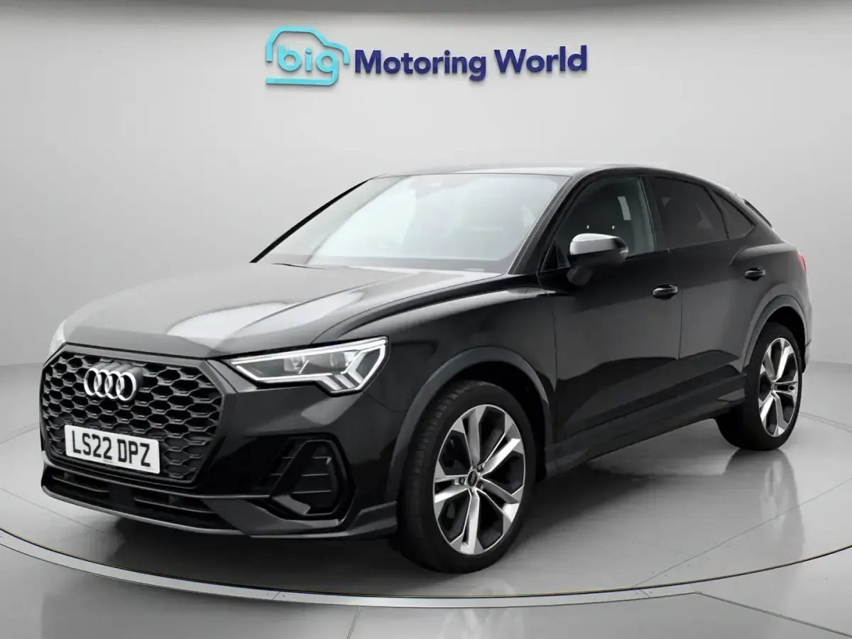 Used Audi Q3 Sportback Black Edition 150 HP (110 kW) 2022 Black SUV