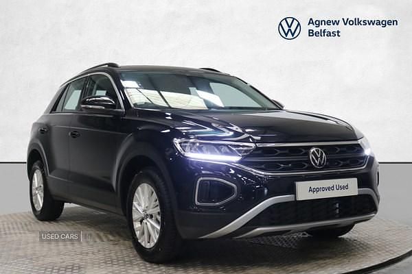 Black New 2024 VW T-Roc Life SUV | £22,450 (Super price) - Image 1/4