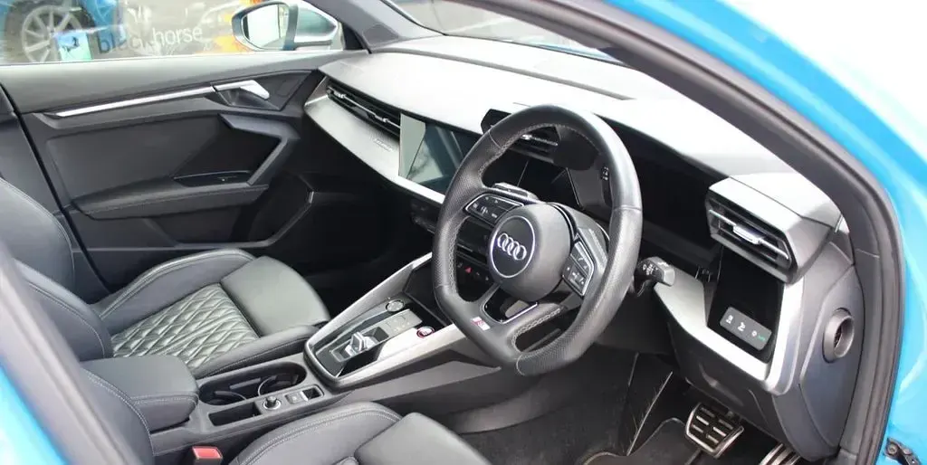 Used Audi S3 Comfort 310 HP (228 kW) 2022 Blue Sedan