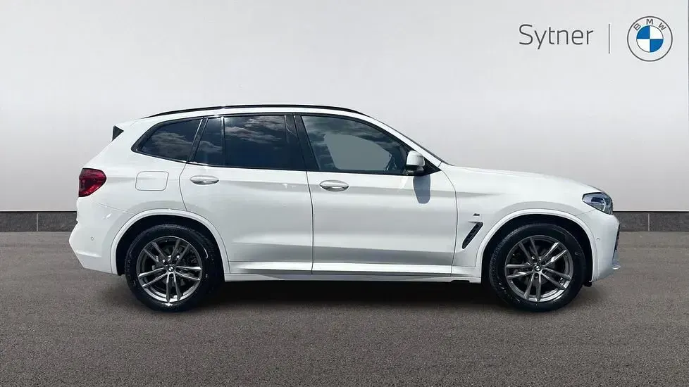Used BMW X3 M Sport 190 HP (139 kW) 2021 White SUV