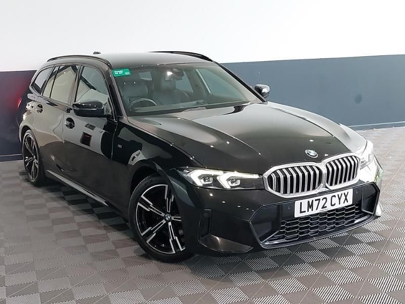 Black Used 2022 BMW 320 M Sport Estate | £26,798 (A bit pricey) - Image 1/4