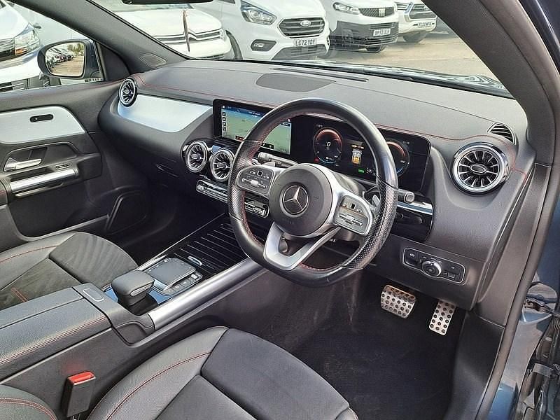 Used Mercedes EQA250 AMG line 139 kW (190 HP) 2021 Blue SUV