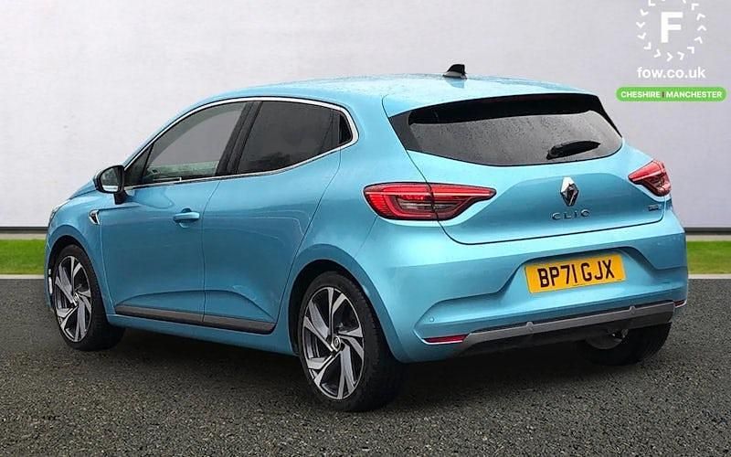 Used Renault Clio V RS Line 140 HP (102 kW) 2022 Blue Hatchback