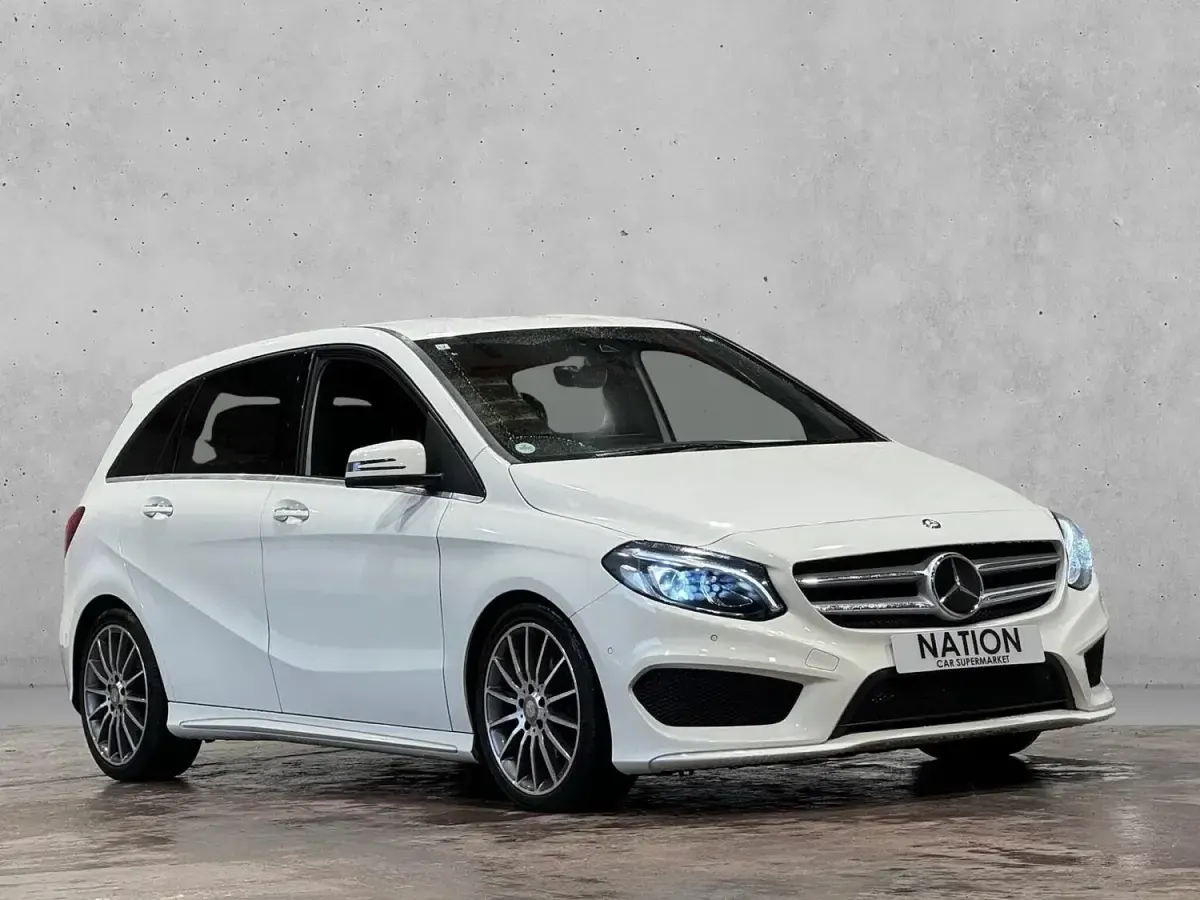 Used Mercedes B180 Premium 2015 White MPV