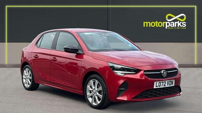 Crimson red premium metallic Used 2022 Vauxhall Corsa Design Edition Hatchback | £10,900 (Fair price) - Image 1/4
