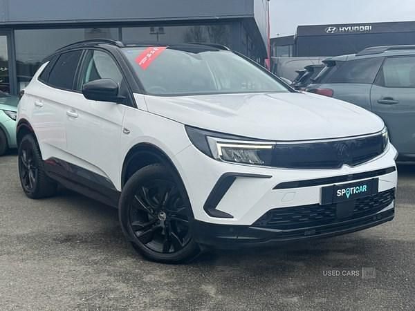 Used Vauxhall Grandland X SRi 130 HP (95 kW) 2022 White SUV
