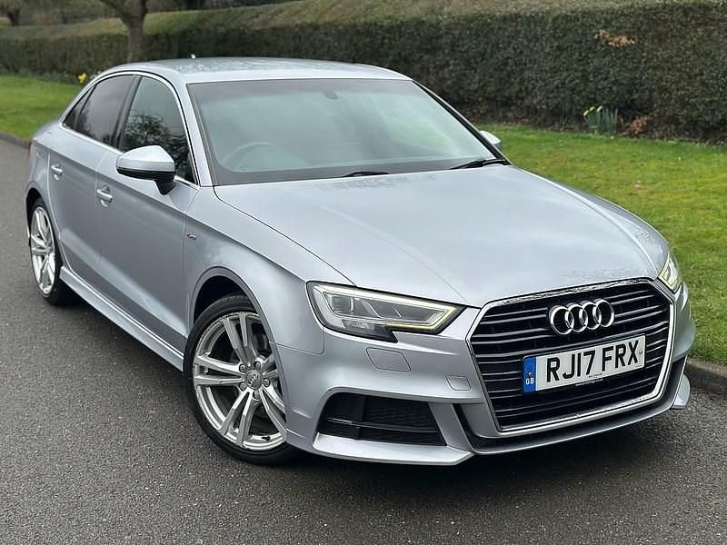 Used Audi A3 S-Line 190 HP (139 kW) 2017 Silver Sedan