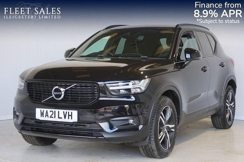Black Used 2021 Volvo XC40 R-Design SUV | £21,450 (Good price) - Image 1/3