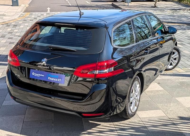 Used Peugeot 308 SW Active 2020 Black Estate