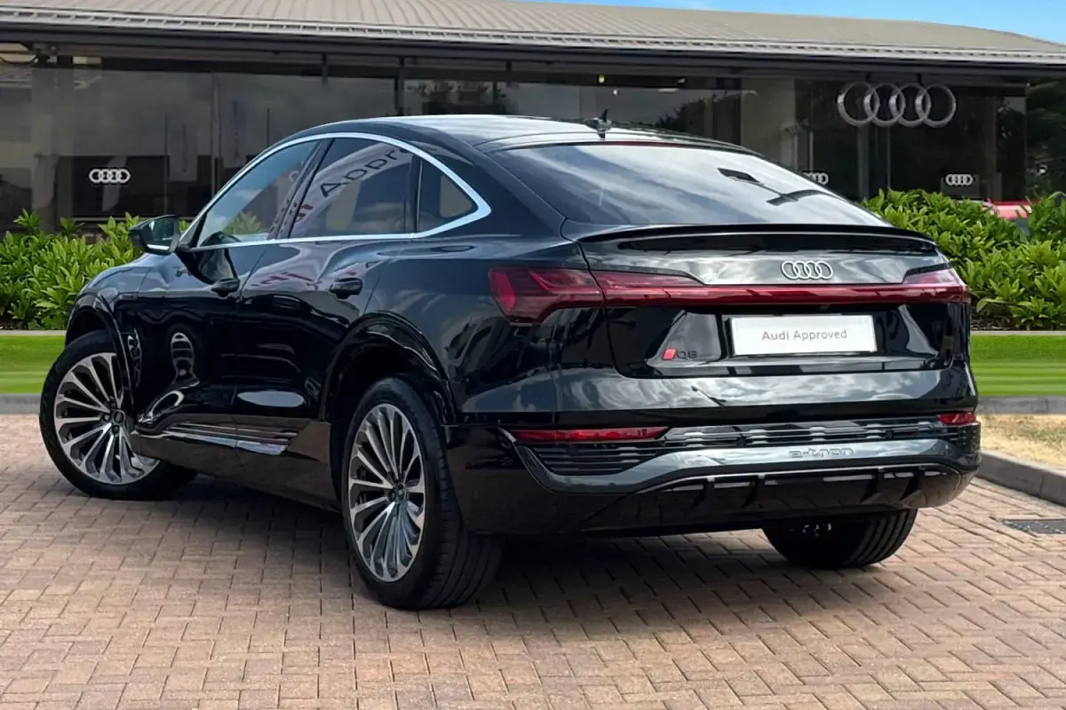 Used Audi Q8 e-tron S-Line 300 kW (408 HP) 2023 Black SUV