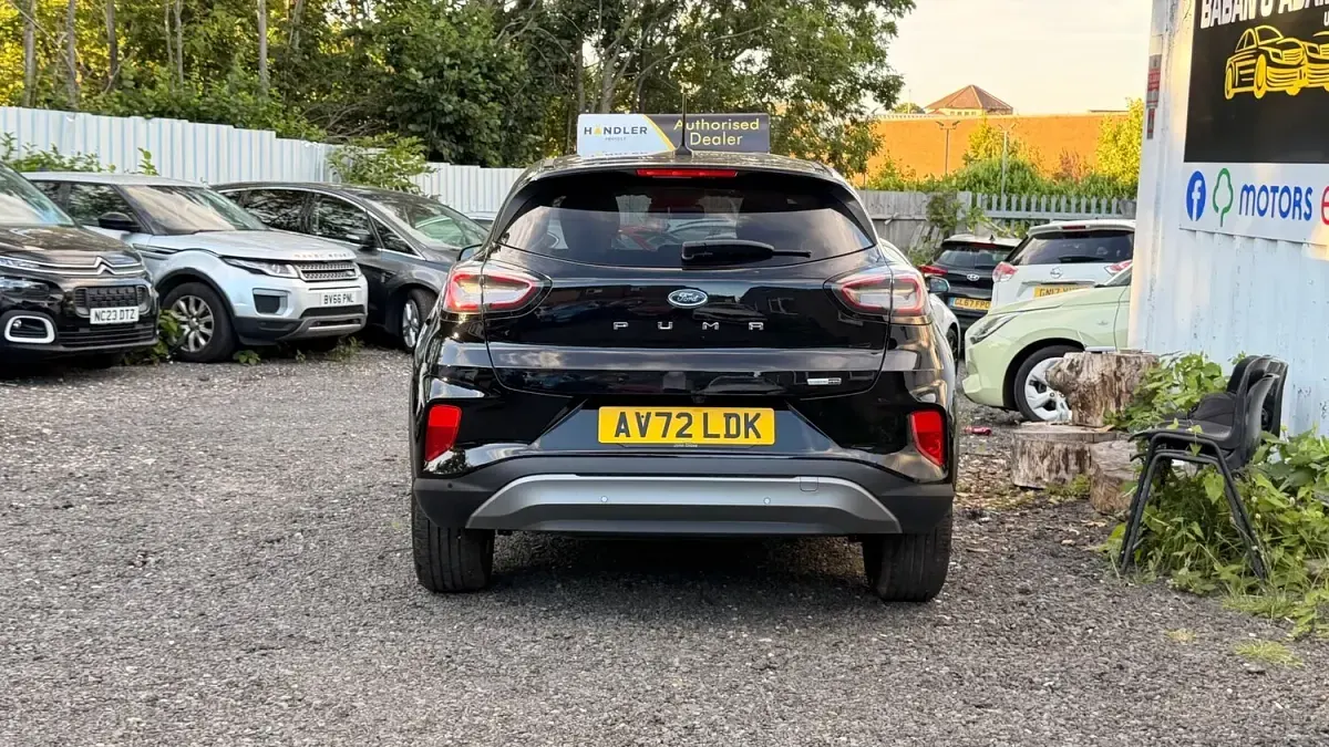 Used Ford Puma Titanium 123 HP (90 kW) 2022 Black SUV