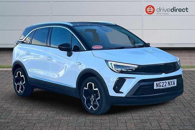 White Used 2022 Vauxhall Crossland Ultimate SUV | £14,850 (Fair price) - Image 1/4