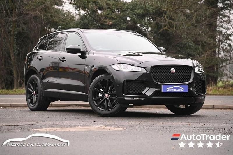Used Jaguar F-Pace Chequered Flag 180 HP (132 kW) 2019 Black SUV