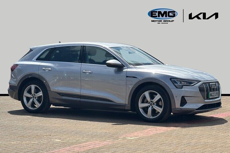 Silver Used 2022 Audi e-tron Advanced SUV | £17,995 (Super price) - Image 1/2