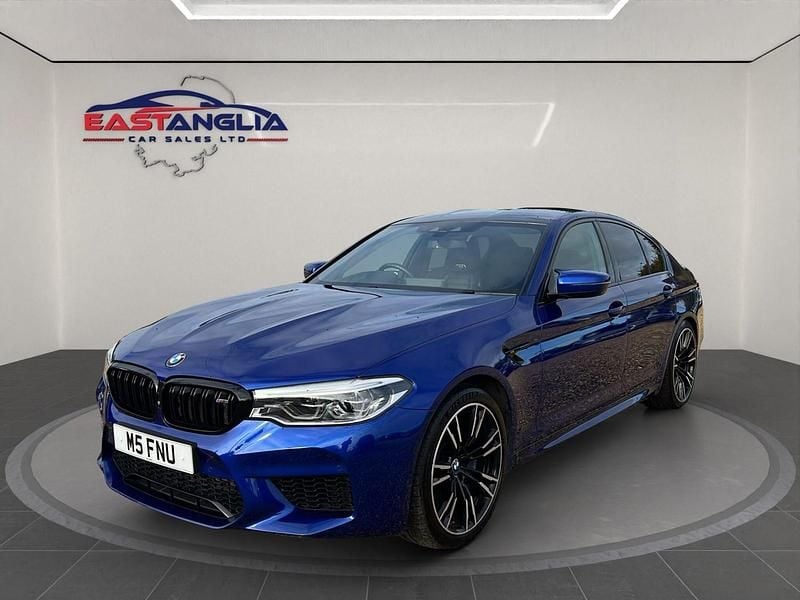 Blue Used 2019 BMW M5 Performance Sedan | £38,995 (Fair price) - Image 1/4
