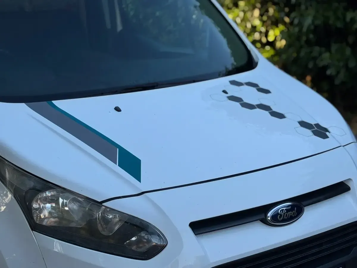 Used Ford Transit Connect 75 HP (55 kW) 2014 White MPV