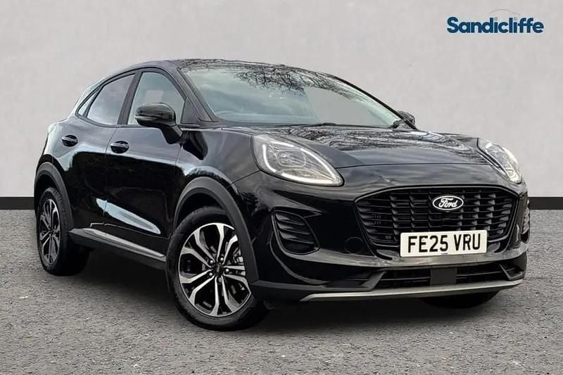 Black Used 2025 Ford Puma Titanium Hatchback | £20,667 (Fair price) - Image 1/4