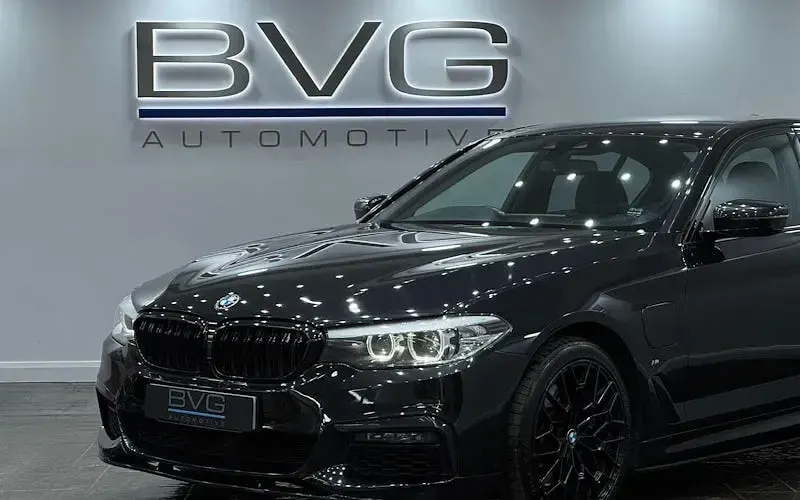 Used BMW 530e M Sport 252 HP (185 kW) 2018 Black Sedan