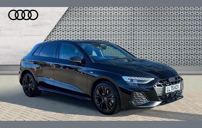 Used Audi A3 e-tron Black Edition 200 HP (147 kW) 2025 Black Hatchback